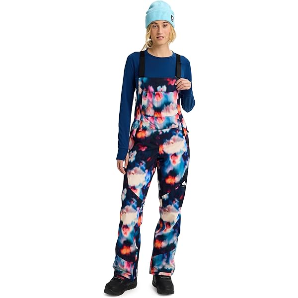 Amazon.com : Burton Women's Avalon Bib Pant, Animal Mashup, XX